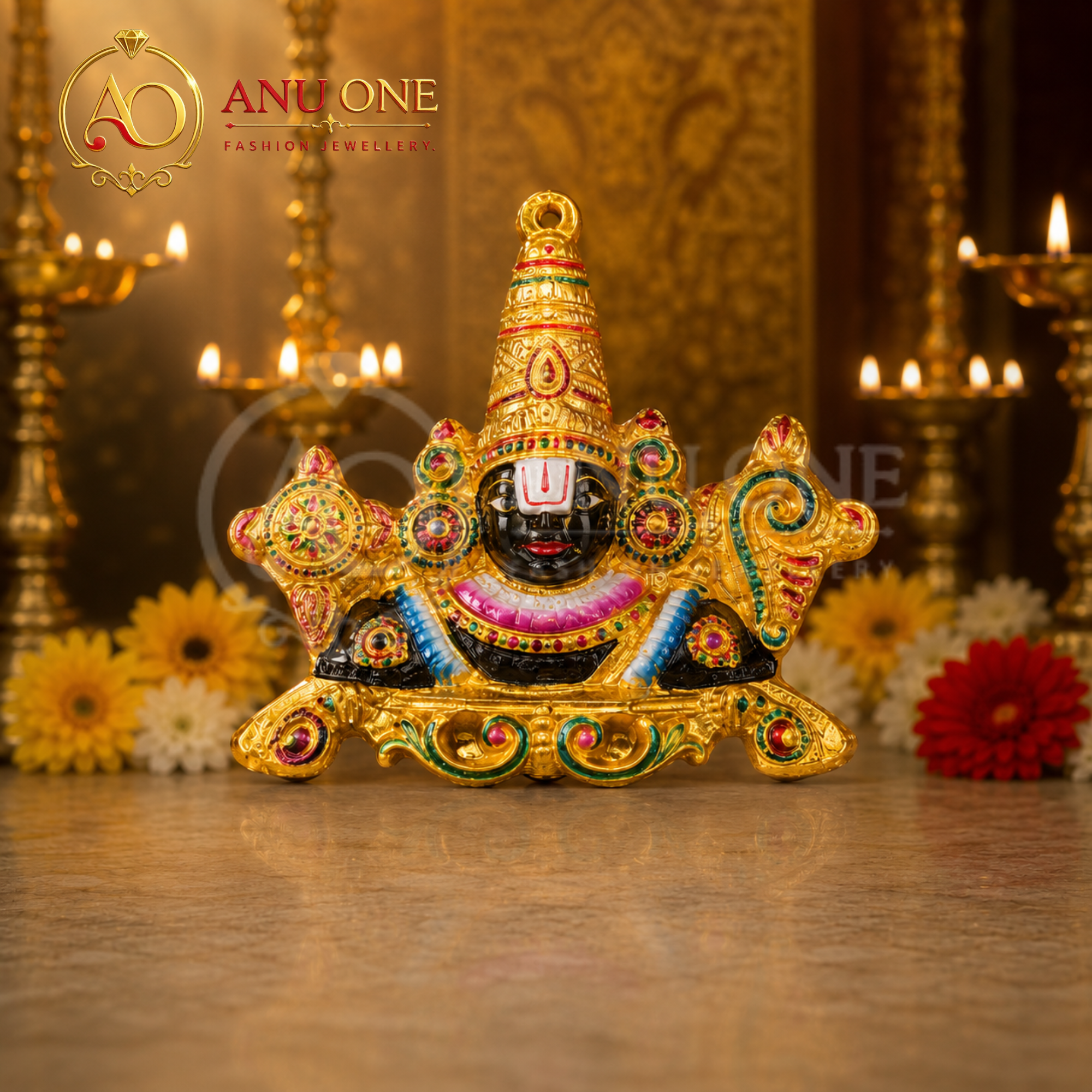 Lord Venkateswara Wall Hanging Idol