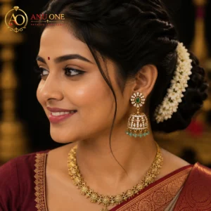 Victorian Jhumka Earrings