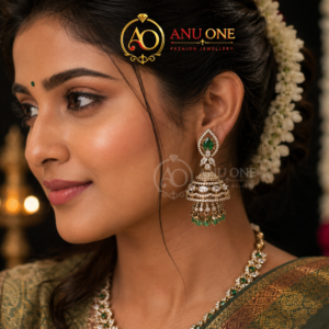 Victorian Jhumka Earrings
