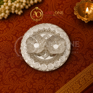 German Silver Haldi Kumkum Set