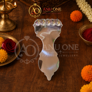 German Silver Kapoora harathi Stand