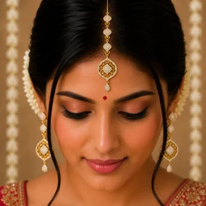 Gold-Plated Maang Tikka