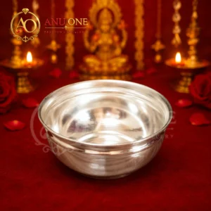 German Silver Pooja Bowl