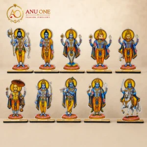 Dasavatharam MDF Stand Set of 10