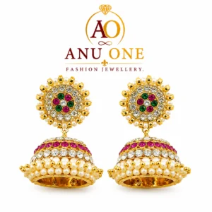 Dance Jewellery Jhumka Earrings