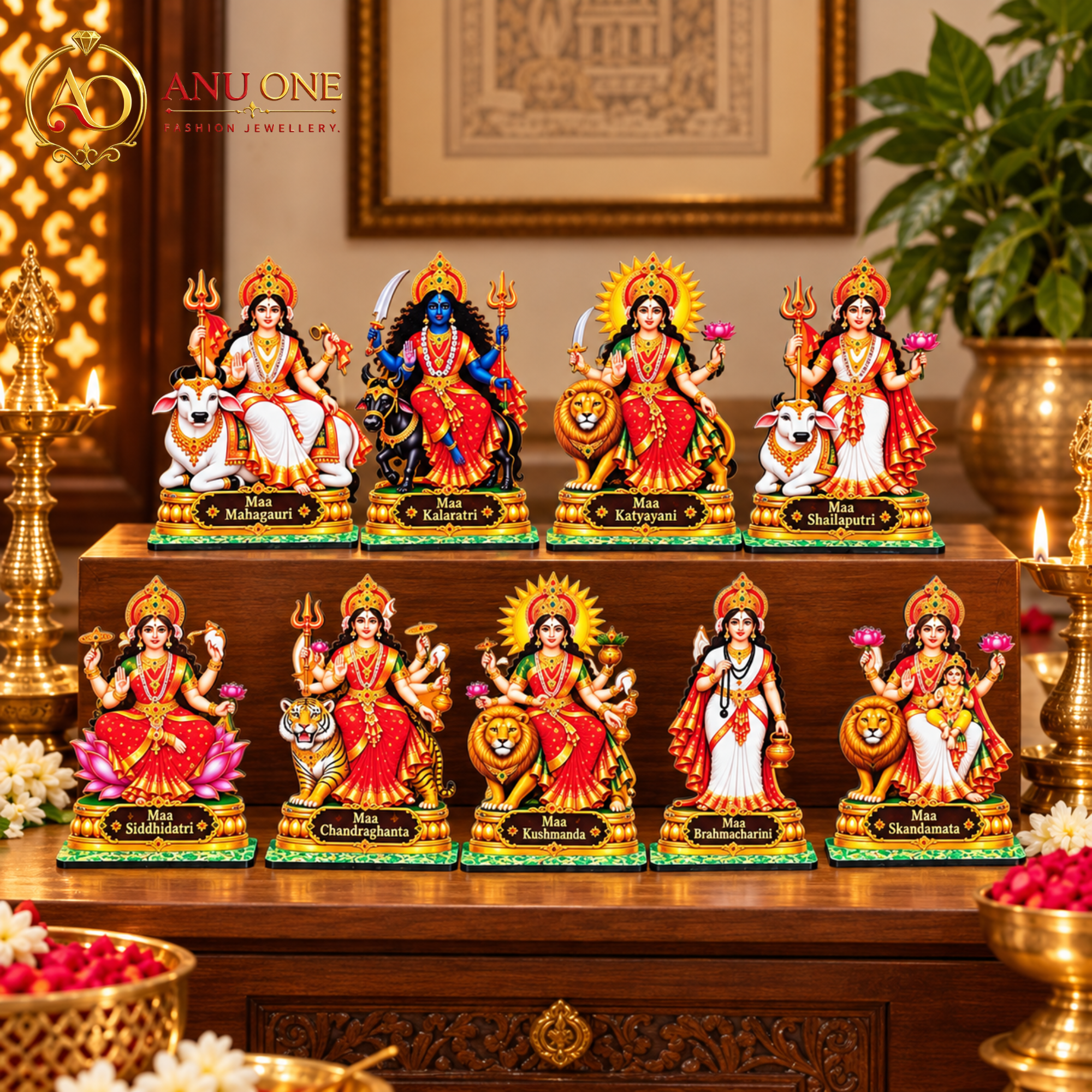 Navdurga Mdf Set