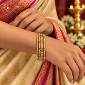 Panchaloha Slim Designer Bangles