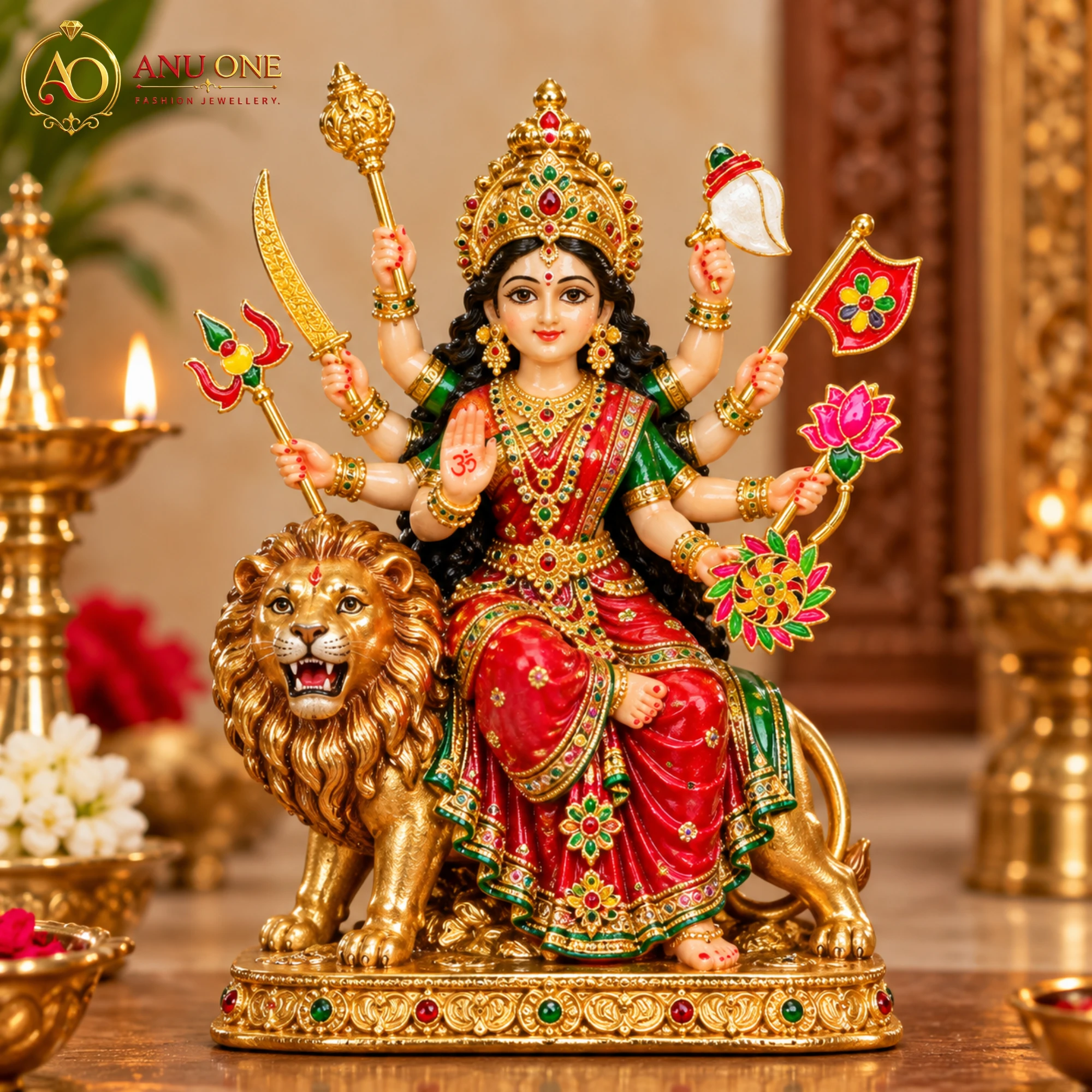 Minakari Shastra Set for God Idol - Image 2