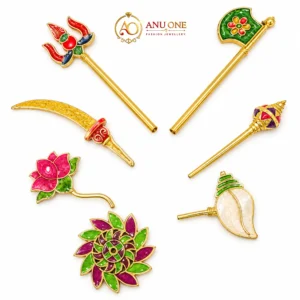Minakari Shastra Set for God Idol