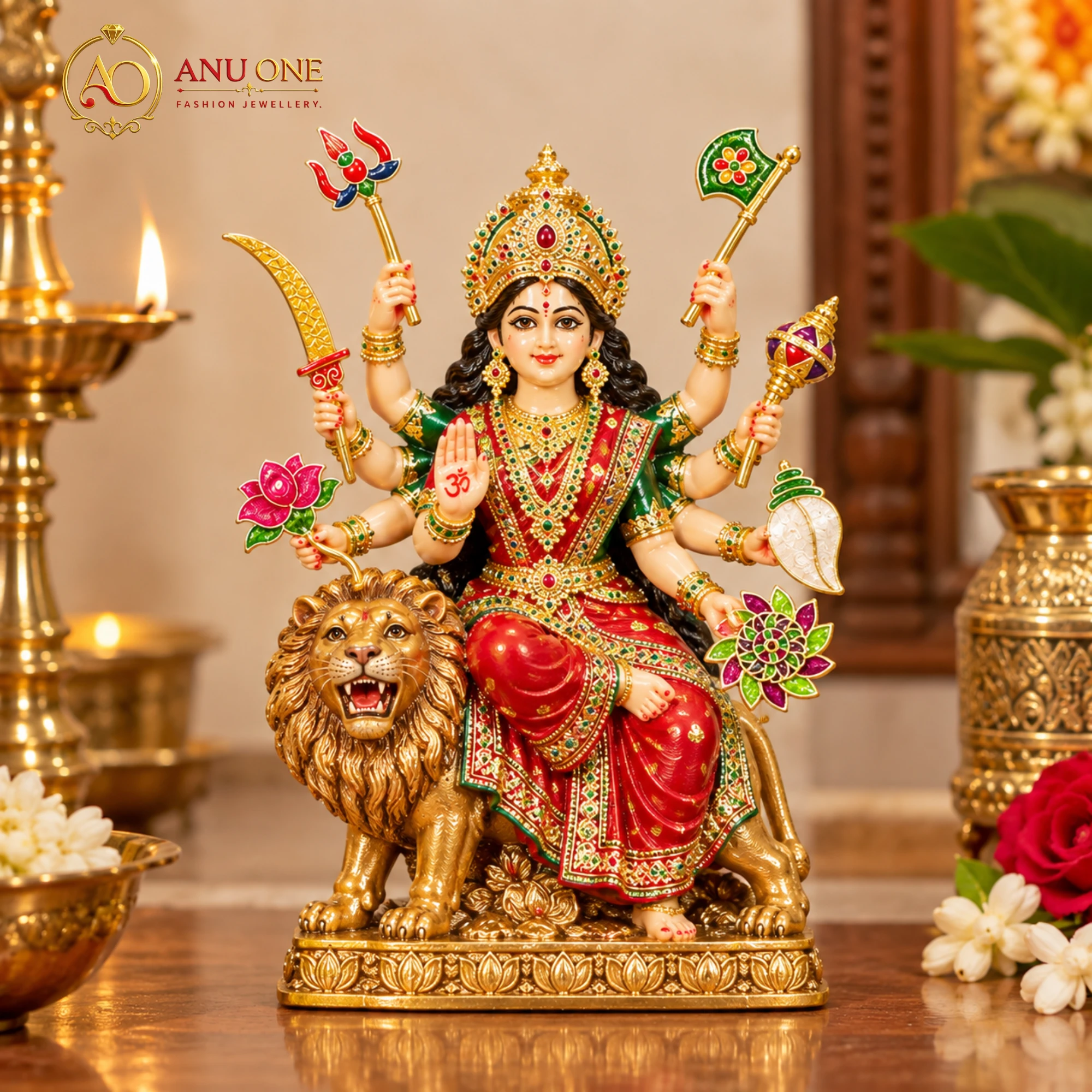Minakari Shastra Set for God Idol - Image 2