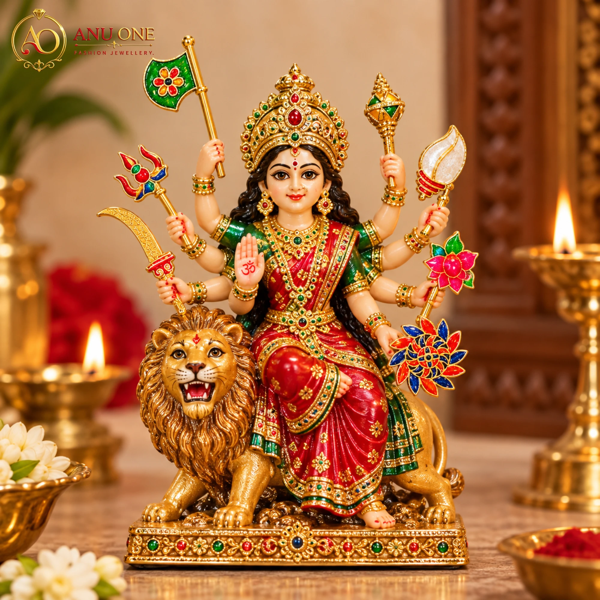 Minakari Shastra Set for God Idol - Image 2