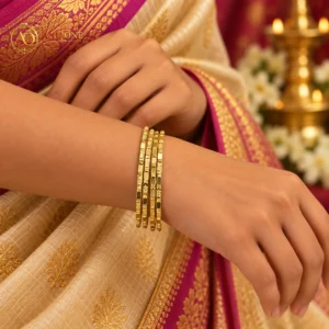 Panchaloha Slim Designer Bangles