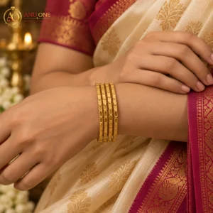 Panchaloha Slim Designer Bangles