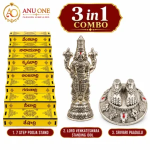 3 in 1 Lord Venkateswara Swamy Pooja Combo