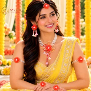 Haldi Jewellery Set