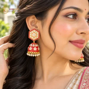 Meenakari Earrings