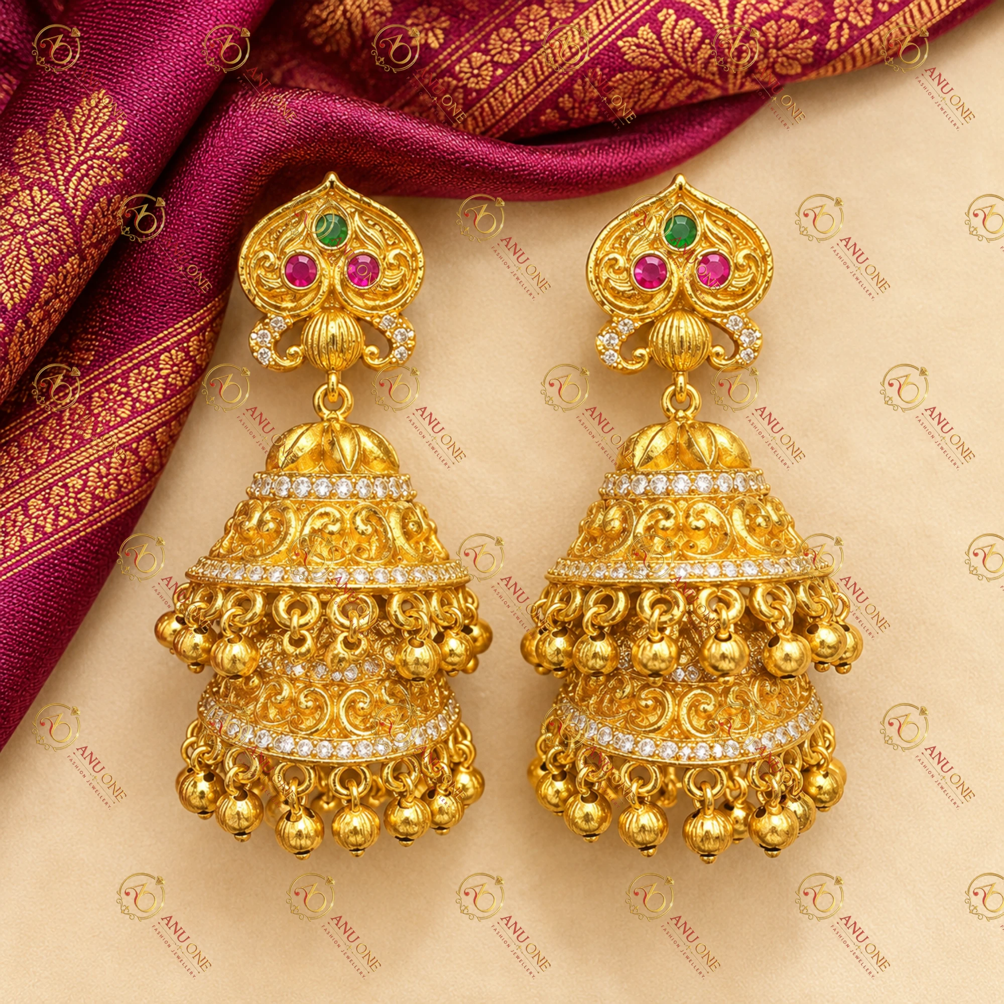 Antique Earrings - Image 2