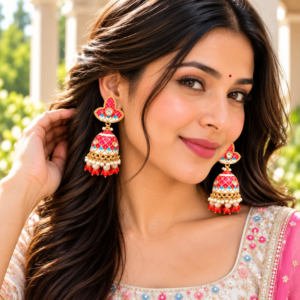 Meenakari Earrings