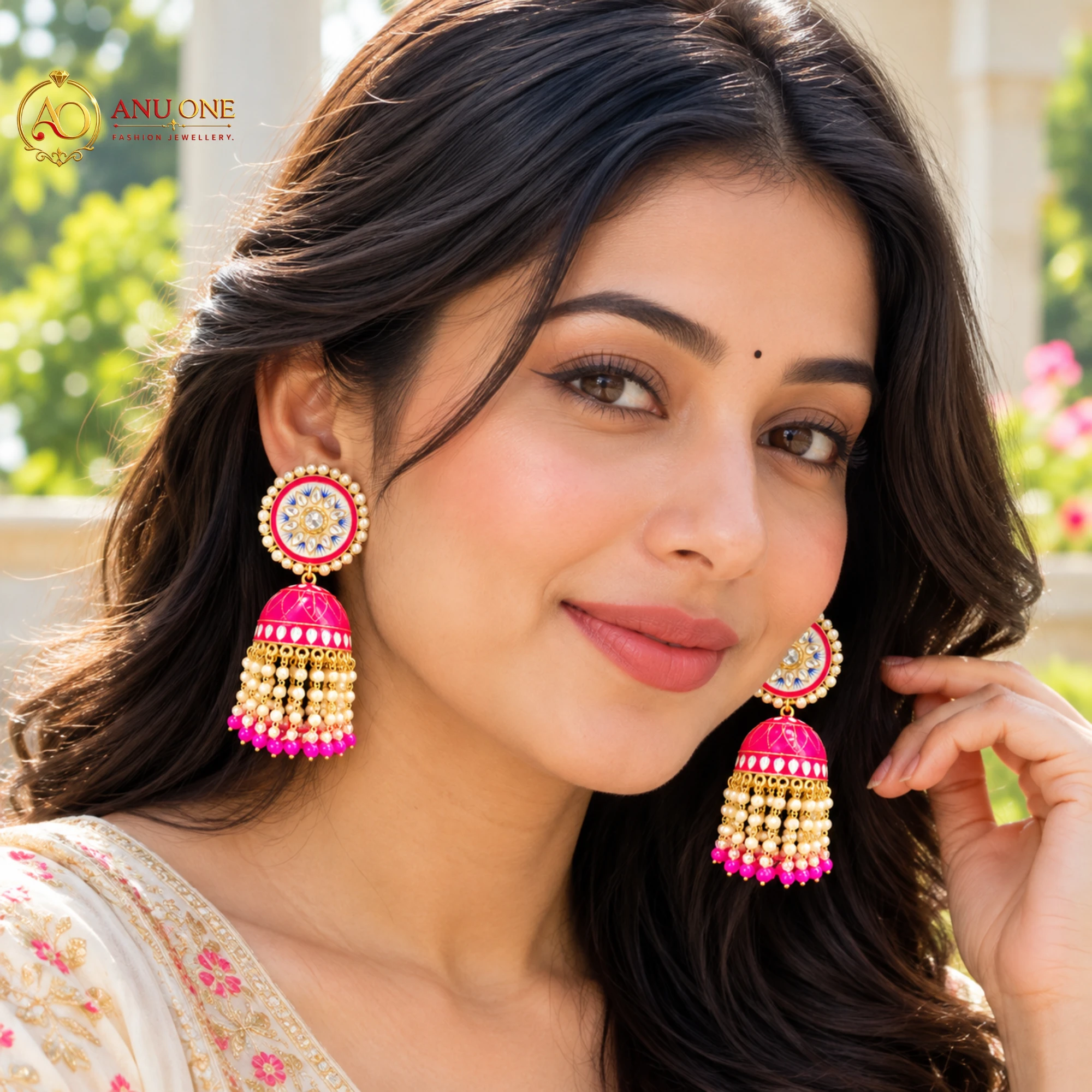 Meenakari Earrings