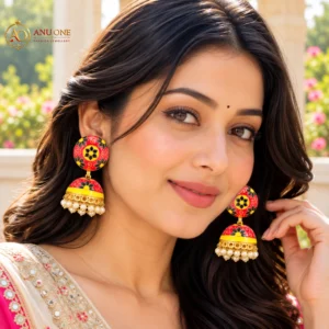 Meenakari Earrings