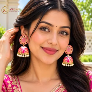 Meenakari Earrings