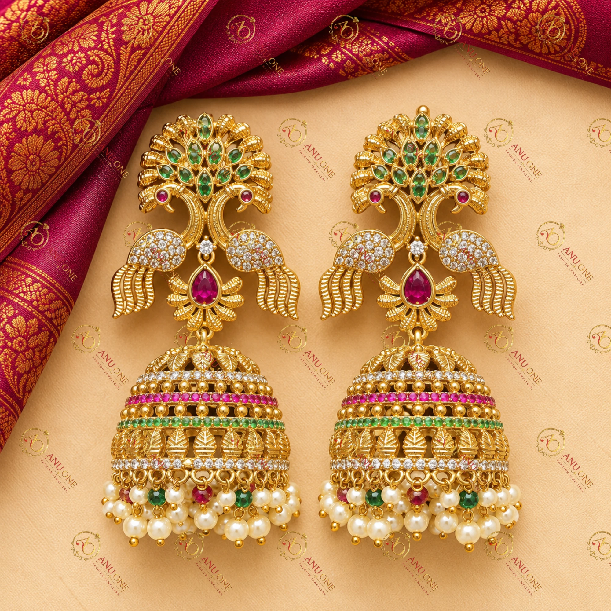 Antique Earrings - Image 3